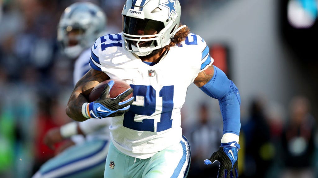 Report: Patriots still 'highly interested' in Ezekiel Elliott, less so in Dalvin Cook