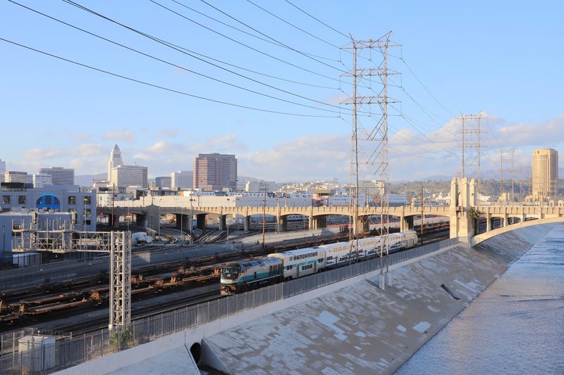 Los Angeles commuter train