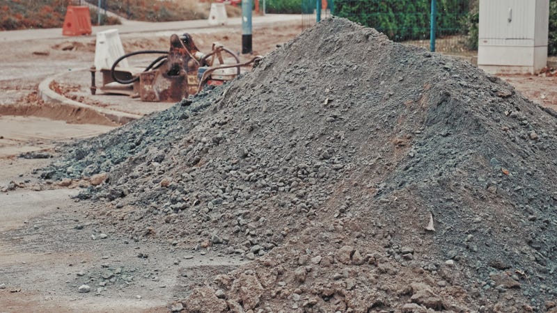 construction rubble 