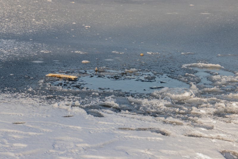 frozen lake