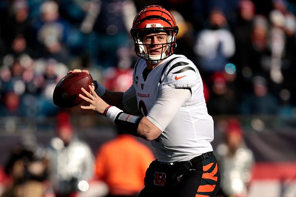 Joe Burrow and the Bengals are looking to return to the Super Bowl. 