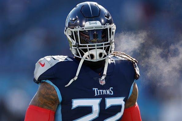 Derrick Henry and the Titans have a crucial Week 18 game. 