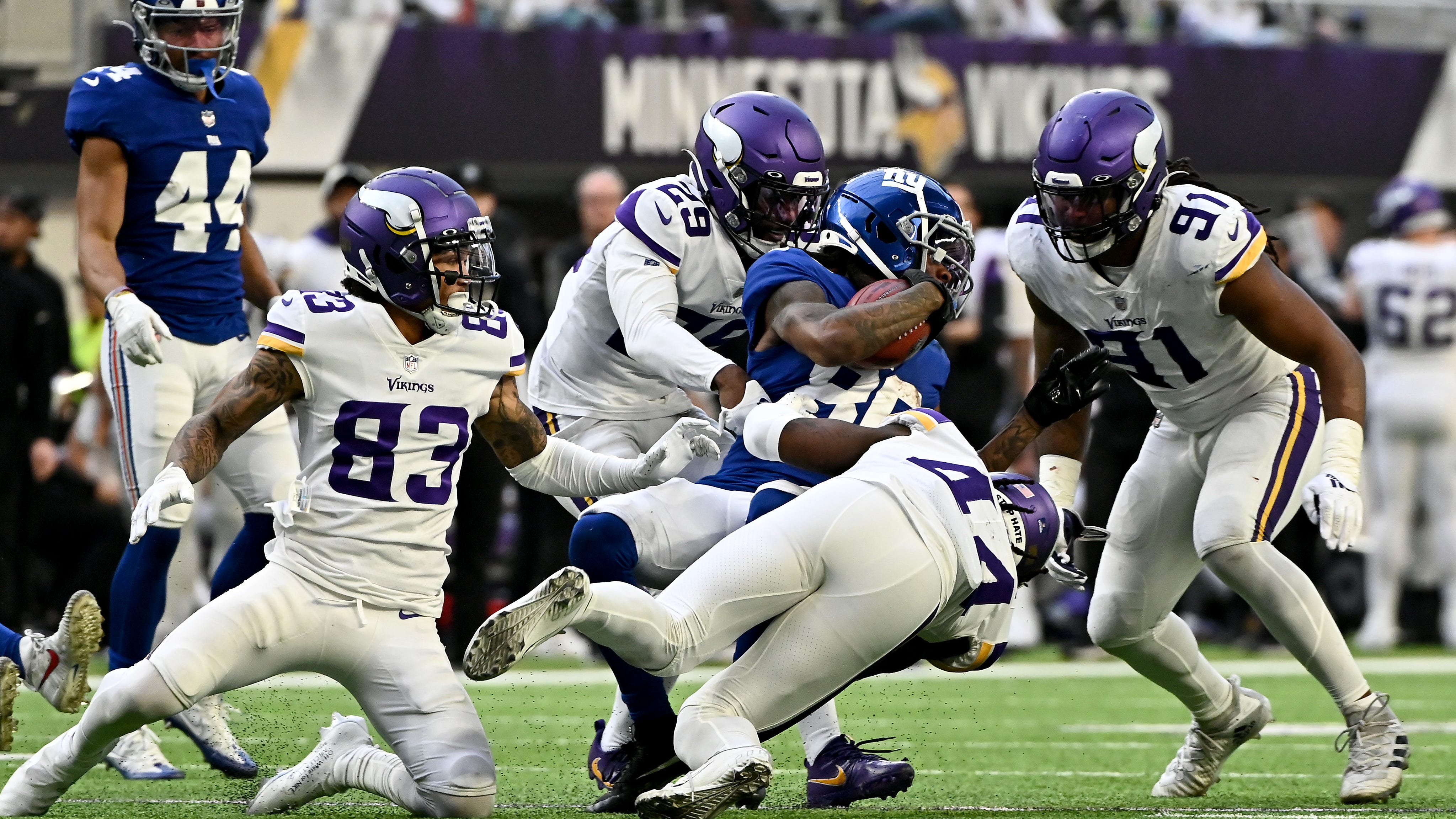 Vikings-Giants rematch is playoff opener