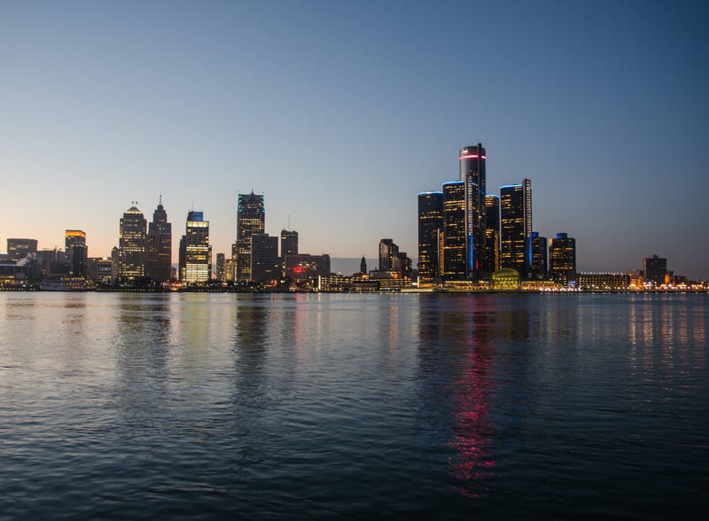View of Detroit's skyline