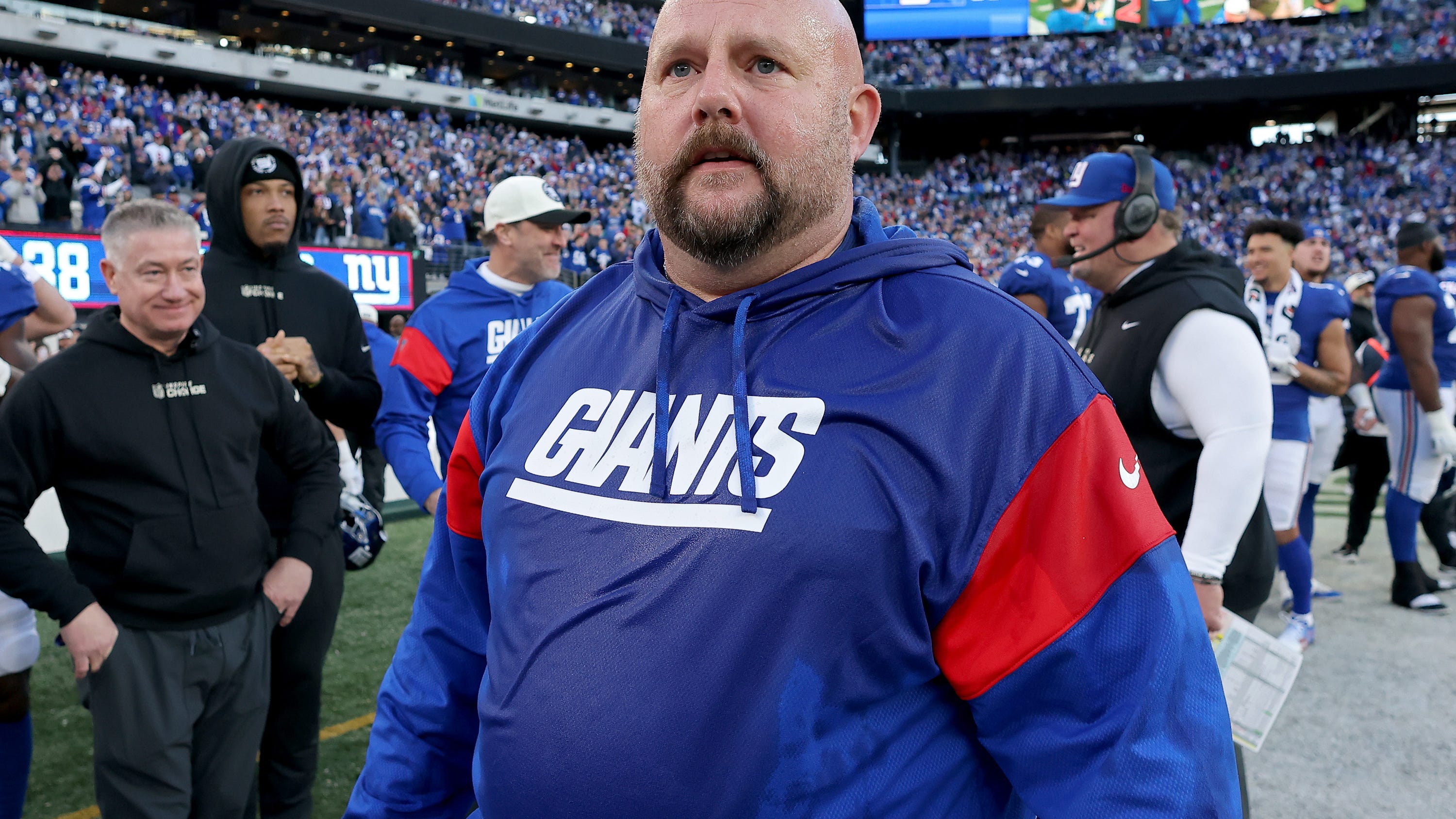 Emotional Brian Daboll offers support to Damar Hamlin, family: 'This is tragic'