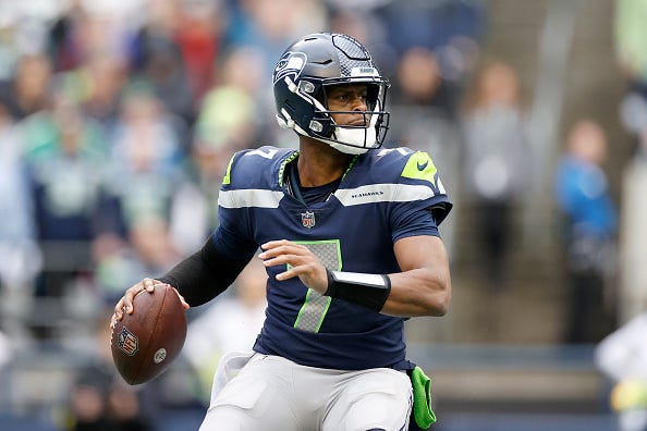 Geno Smith had a career year in 2022. 