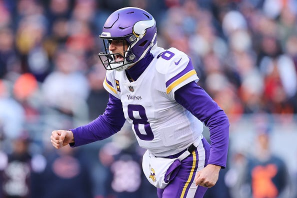 Kirk Cousins and the Vikings are back in the playoffs. 