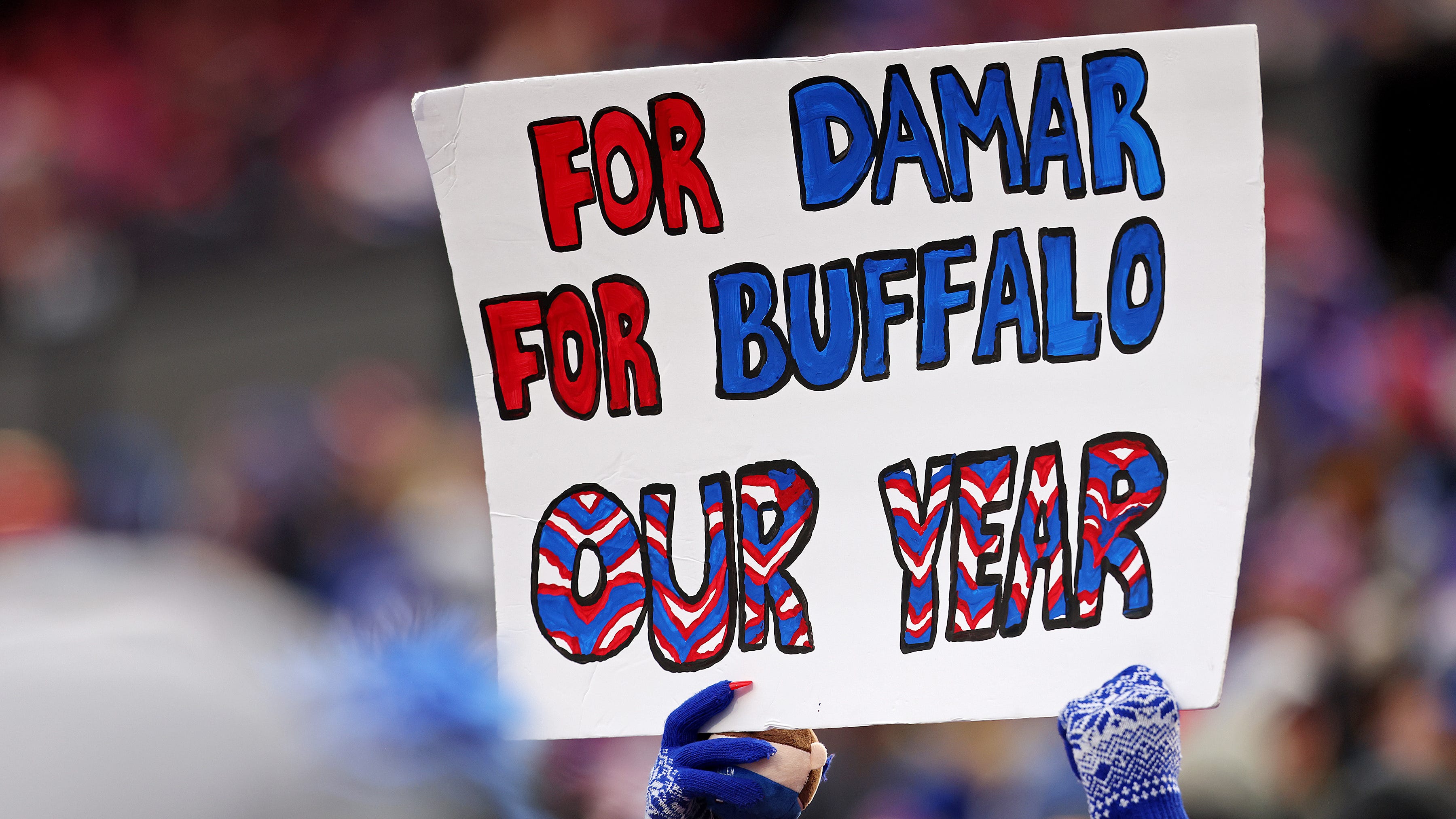 Damar Hamlin in attendance for Bills-Bengals AFC Divisional Round matchup