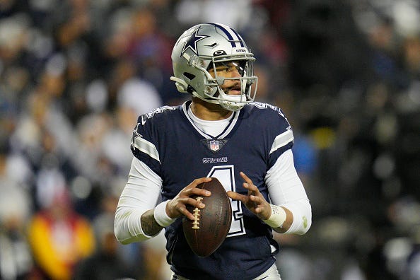 Dak Prescott and the Cowboys are back in the playoffs. 