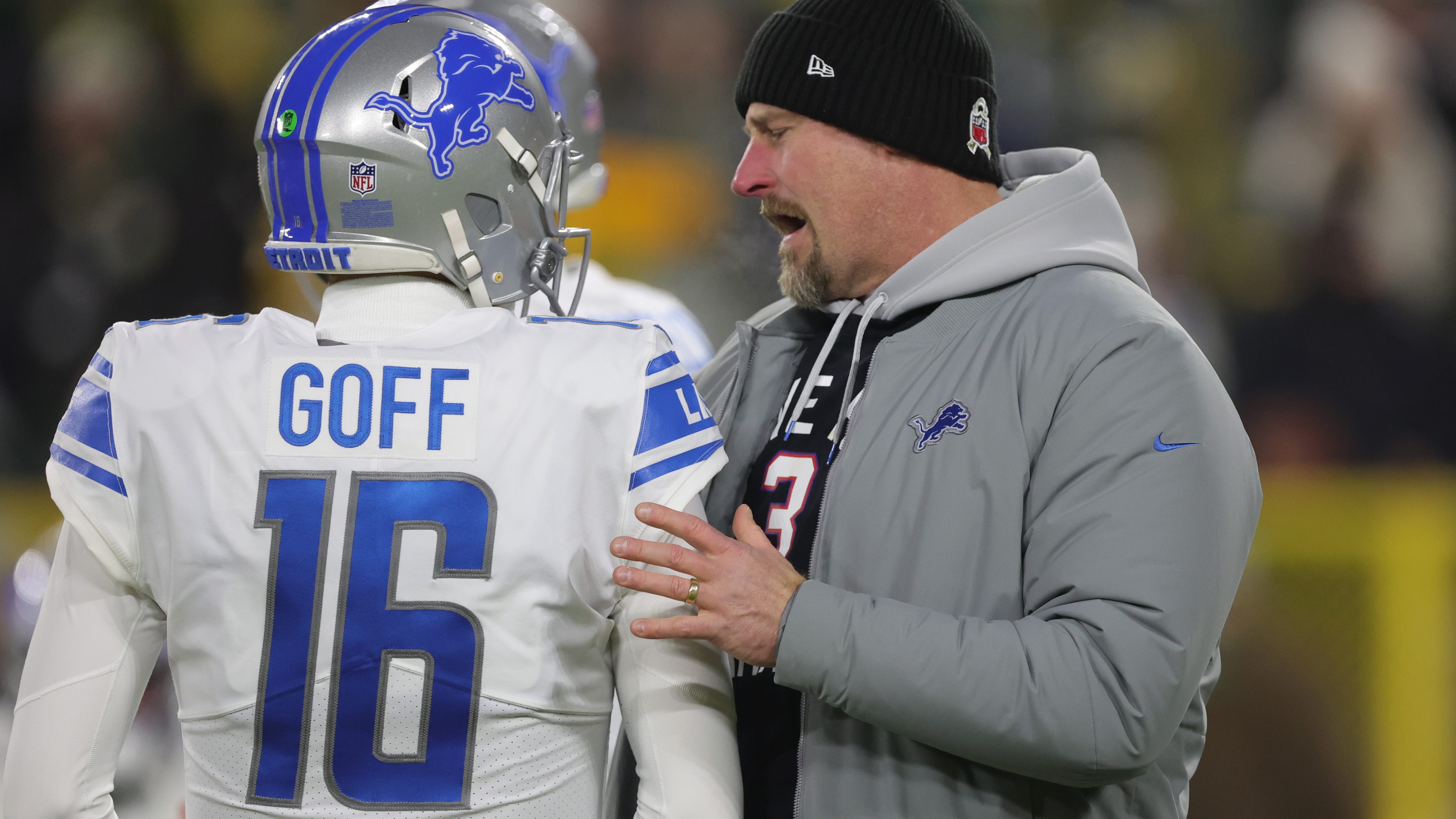 Dan Campbell on Lions' future at quarterback: "Goff's our guy"