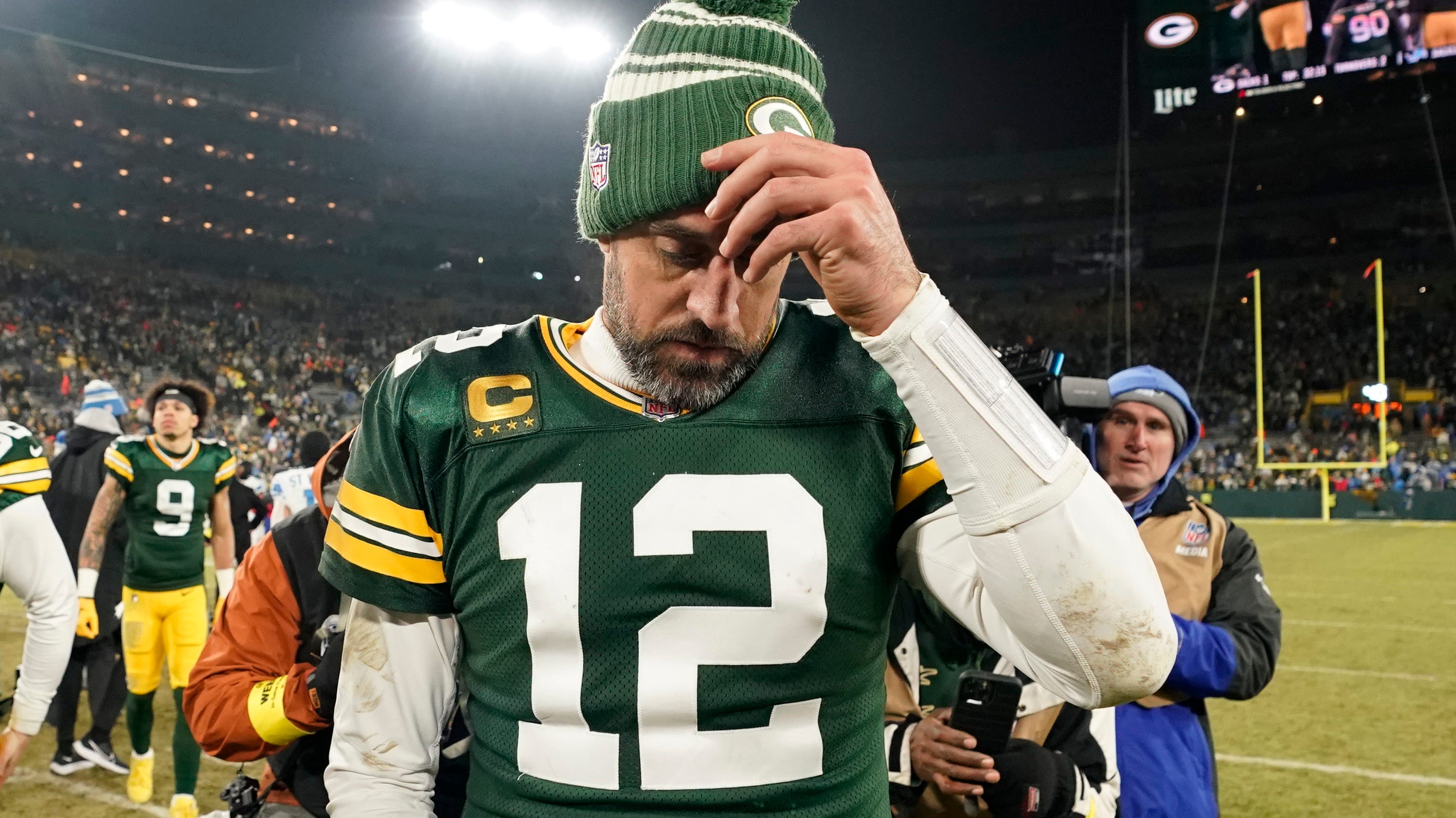 Amid retirement rumors, Aaron Rodgers absent from weekly appearance on Pat McAfee