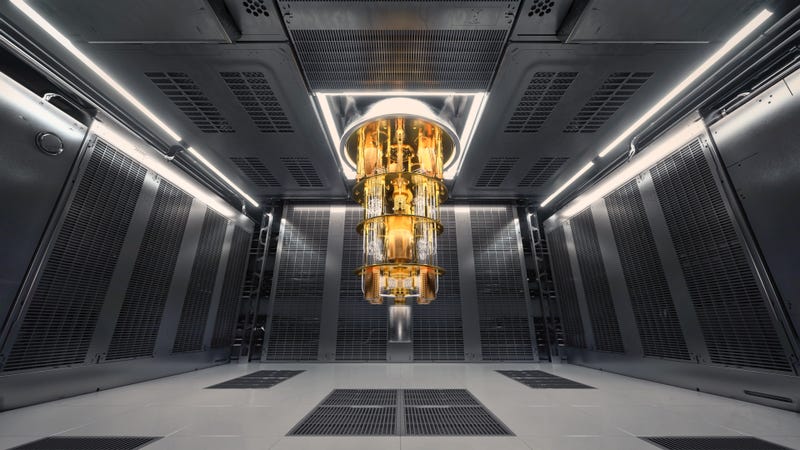 Quantum computer rendering