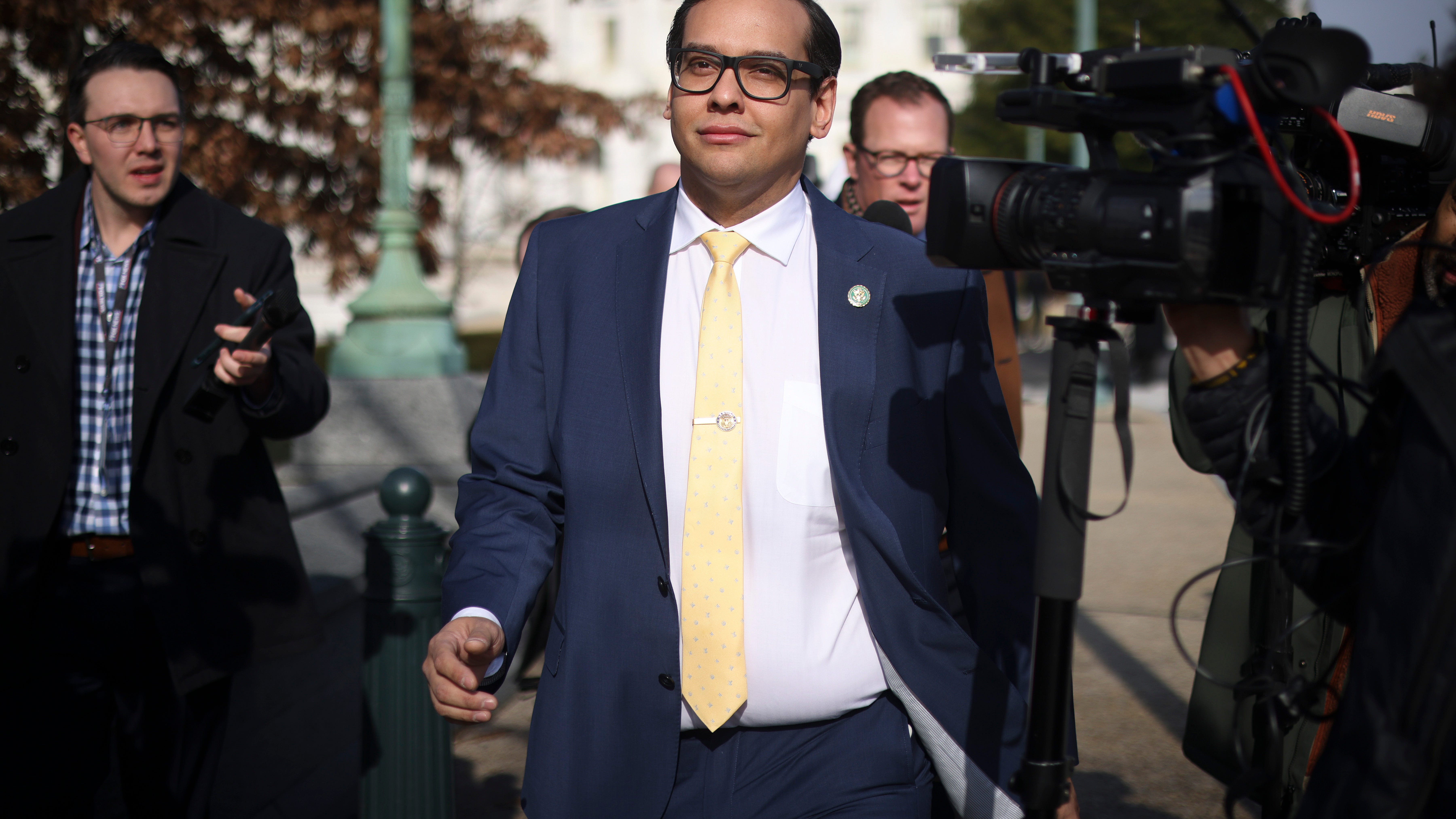 Records contradict Rep. George Santos' claim his mother was in South Tower on 9/11