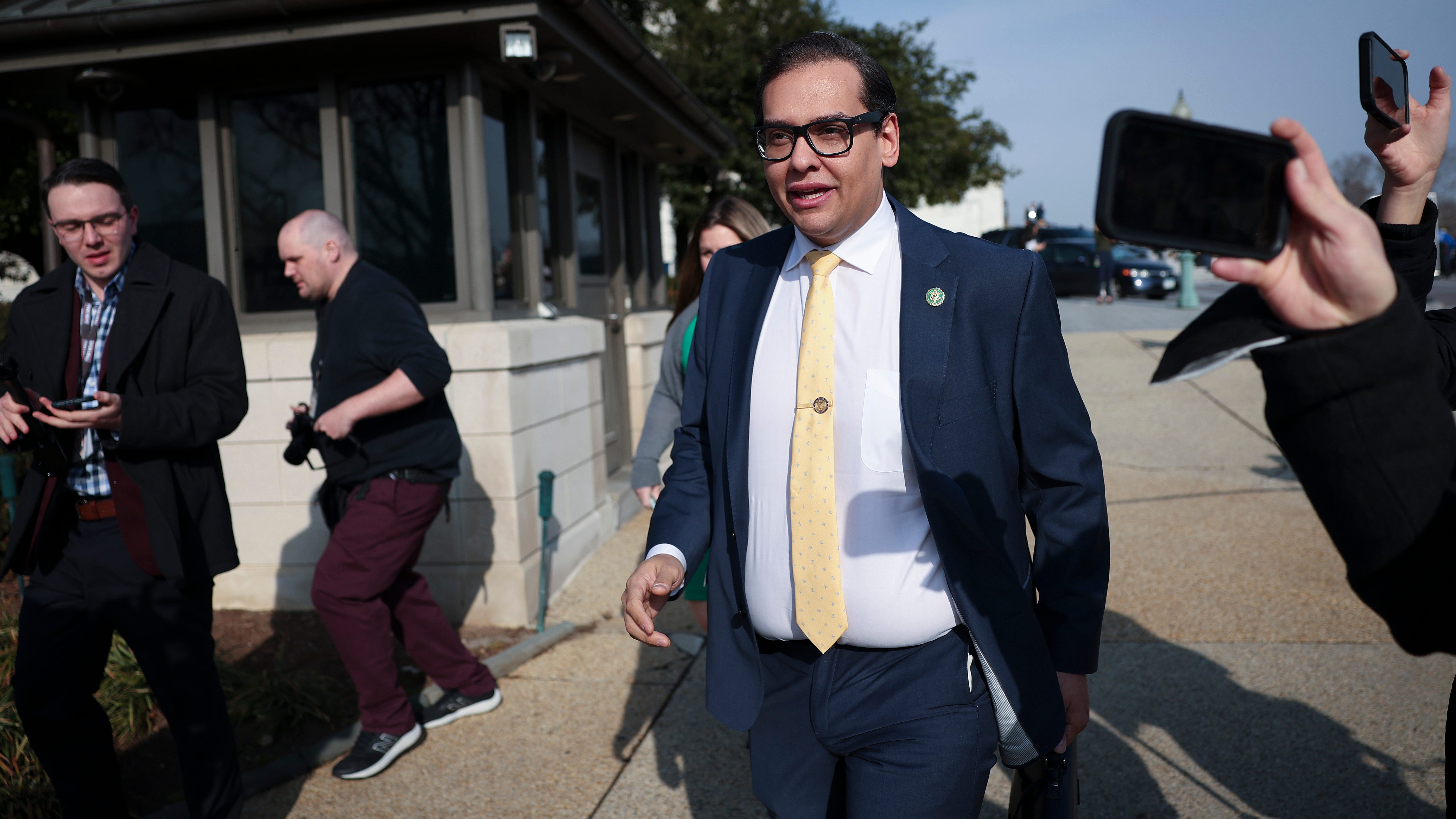 Disabled veteran accuses George Santos of scamming him out of $3K for service dog's surgery: report