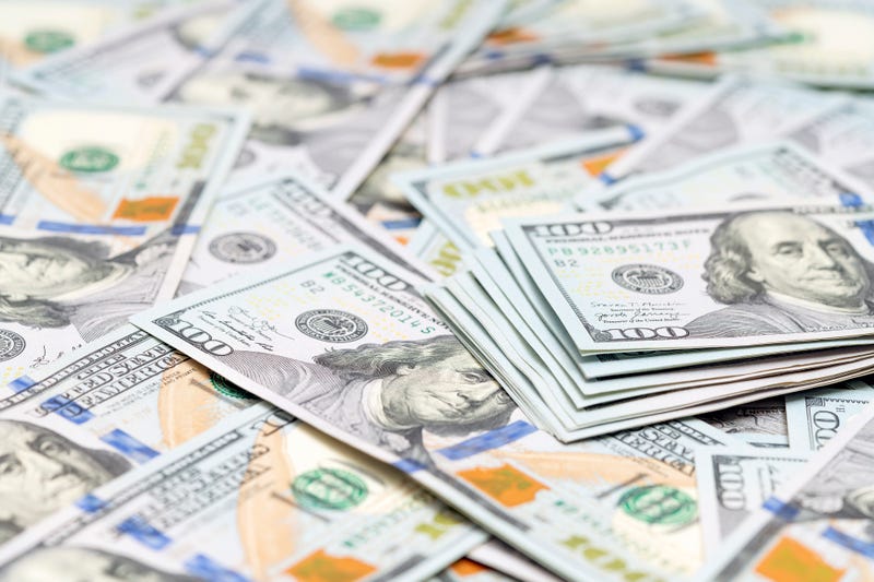Pile of $100 bills
