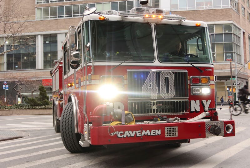 An FDNY fire engine in NYC on Jan. 10, 2023