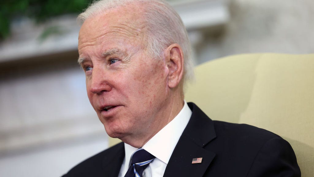 Biden says economy is ‘on the right track’