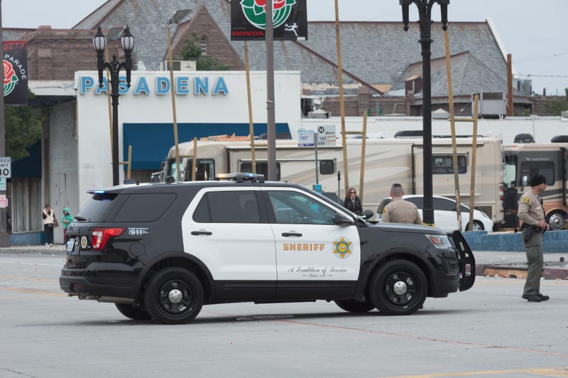los angeles sheriff car