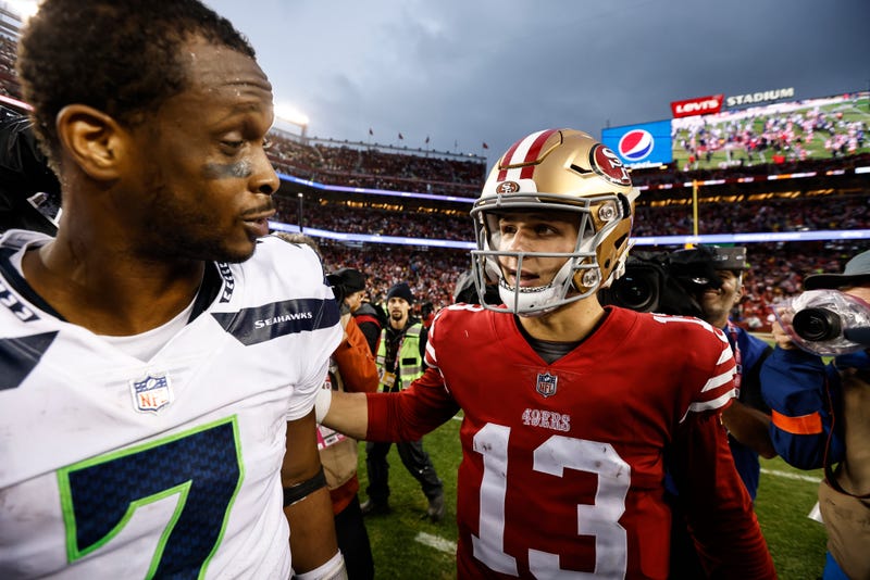 Brock Purdy and Geno Smith