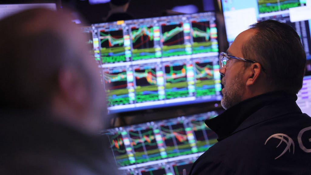 Why was the stock market acting weird today?