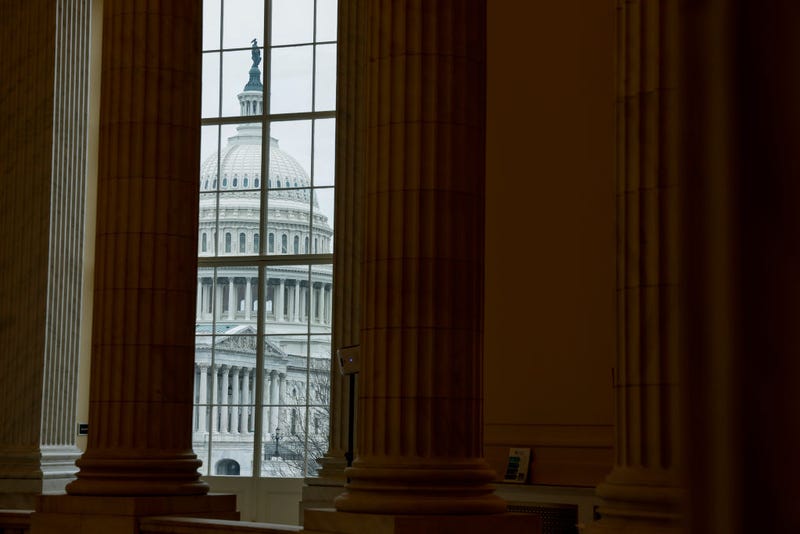 The U.S. Capitol Building dome is seen from the Cannon House Office Building January 19, 2023 in Washington, DC. U.S. Treasury Secretary Janet Yellen warned Republican and Democratic leaders that the federal government will reach its limit on the amount of money it is able to borrow, and that further action by lawmakers is needed by June 5th when the U.S. could go into economic default. (Photo by Anna Moneymaker/Getty Images)