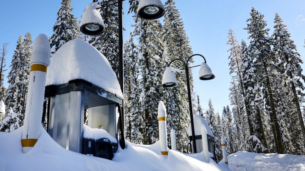 Sierra Nevada to set record for second snowiest winter in history