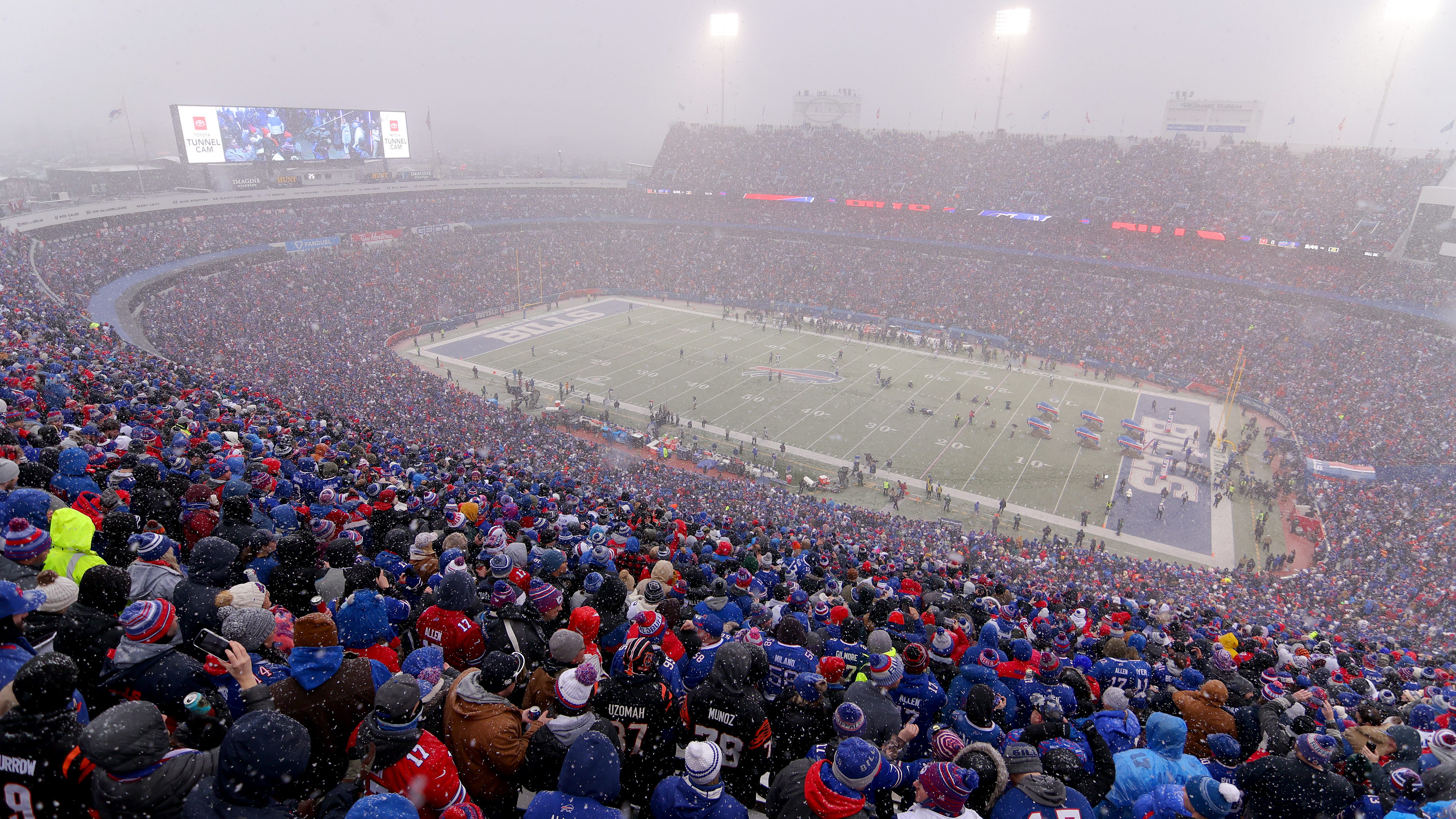 Wild Card weekend forecast: 'Cold, windy with potential for snow'
