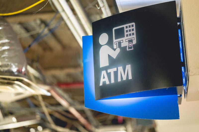 An entire ATM machine was stolen from a smoke shop in Brooklyn on Saturday night.