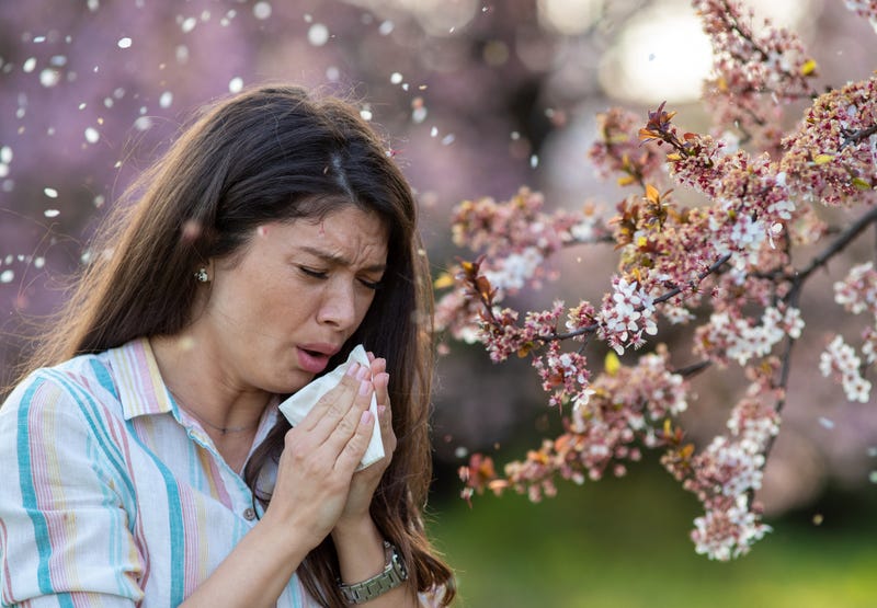 Pollen sneeze