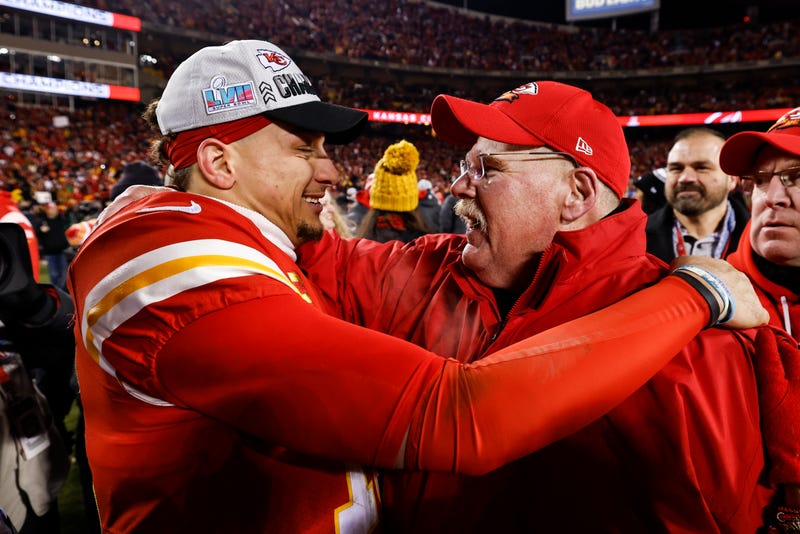 Patrick Mahomes and Andy Reid