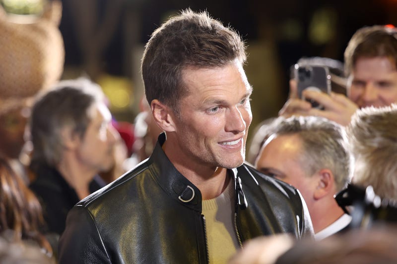 Tom Brady attends the Los Angeles Premiere of Paramount Pictures’ “80 For Brady” presented by Smirnoff ICE at the Regency Village Theatre on January 31, 2023 in Los Angeles, California.