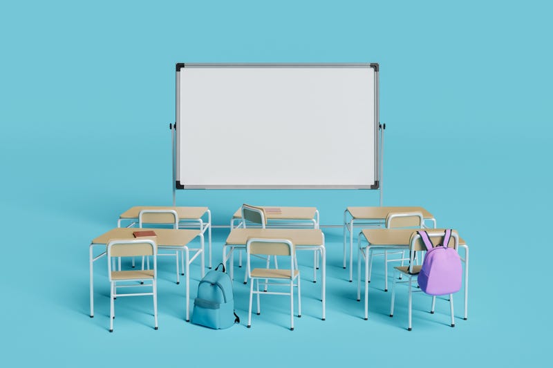 Classroom stock photo.