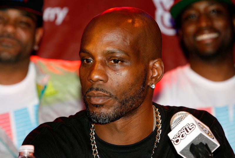 Rapper DMX speaks during the 2012 Rock the Bells Festival press conference and Fan Appreciation Party on at Santos Party House on June 13, 2012 in New York City