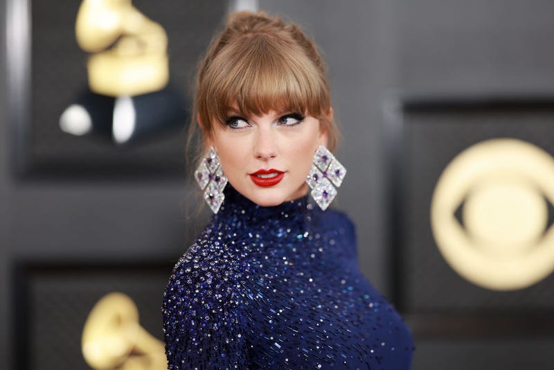 Taylor Swift attends the 65th GRAMMY Awards on February 05, 2023 in Los Angeles, California.