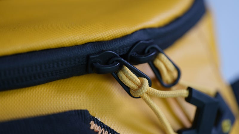 Backpack zipper.