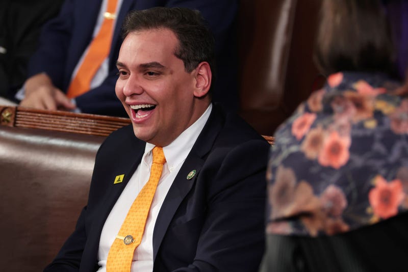 U.S. Rep. George Santos (R-NY) waits for President Joe Biden's State of the Union address during a joint meeting of Congress in the House Chamber of the U.S. Capitol on Feb. 07, 2023, in Washington, DC.