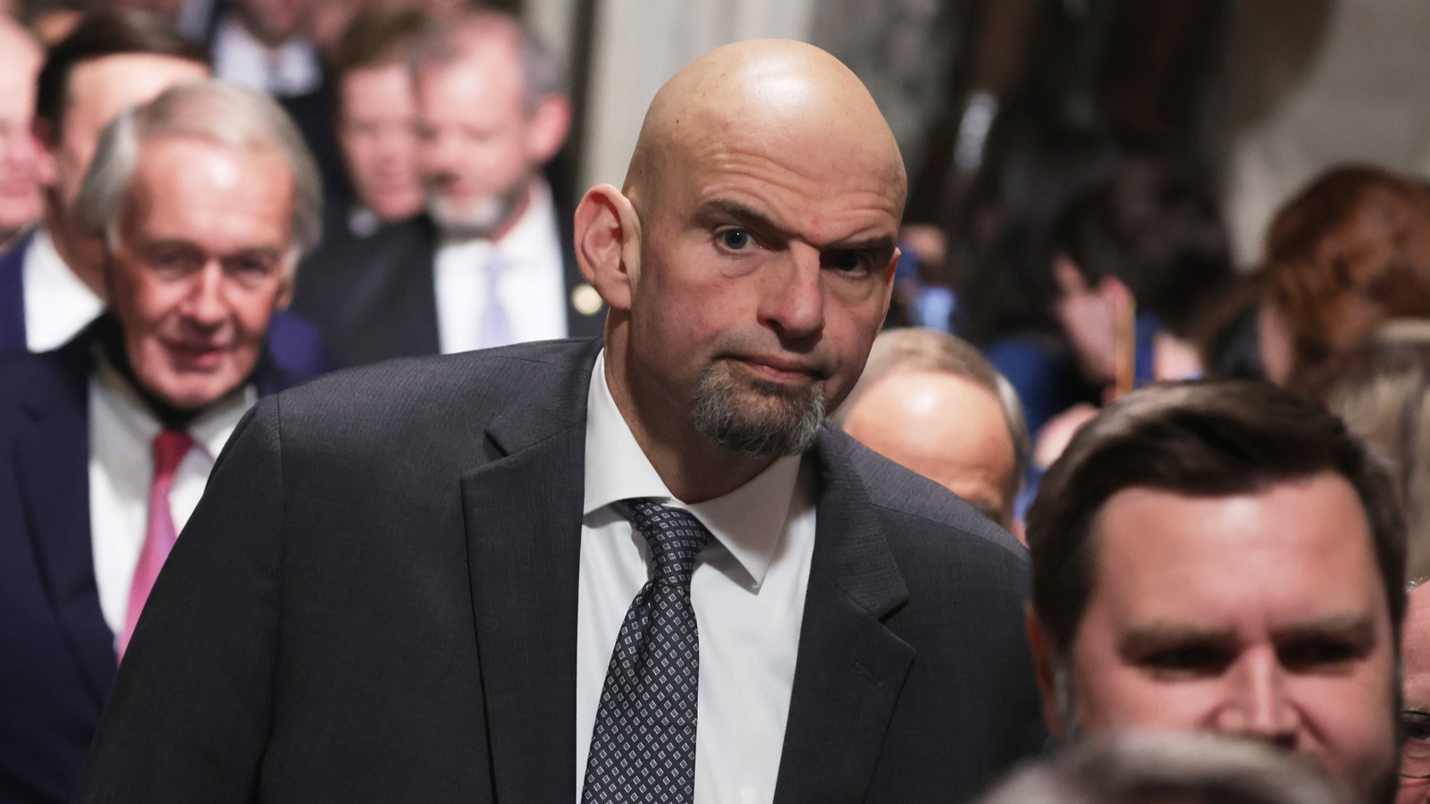 Fetterman checks himself in to Walter Reed for clinical depression