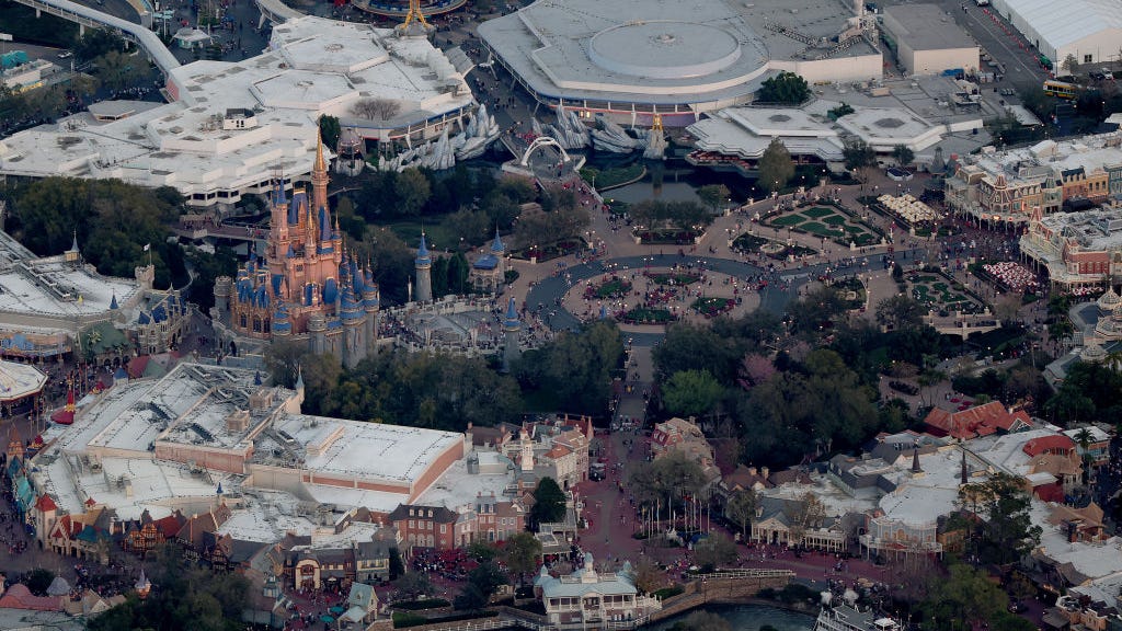 WATCH: How firefighters stopped a 5-acre blaze near Disney World