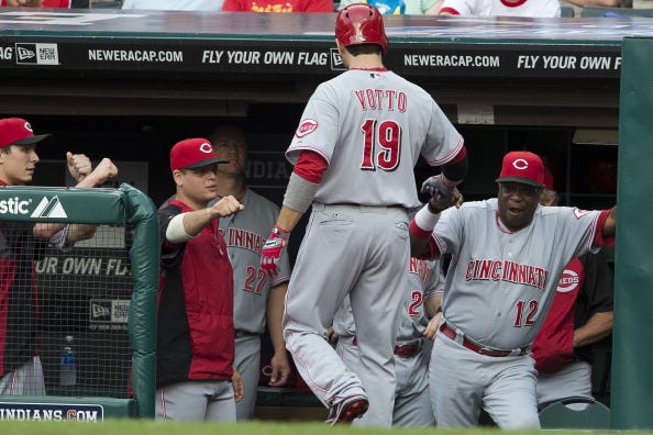 Joey Votto, Dusty Baker