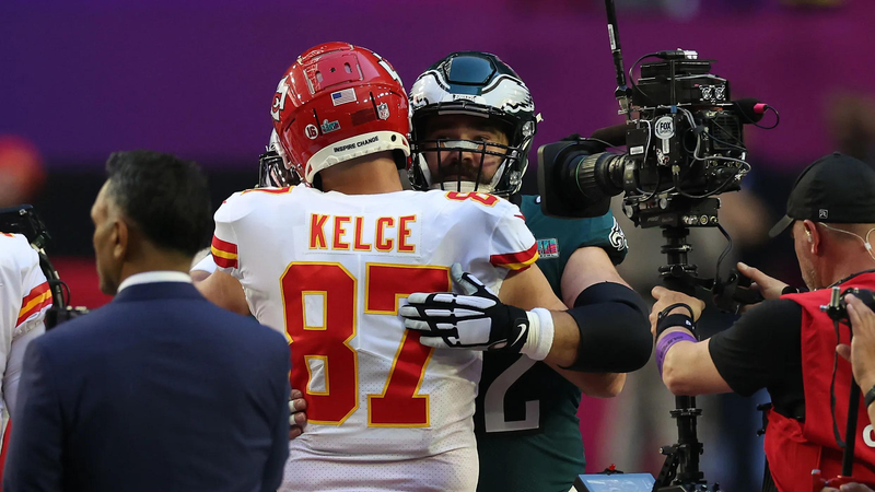 Jason and Travis Kelce