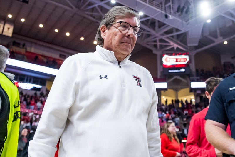 Head coach Mark Adams of the Texas Tech Red Raiders