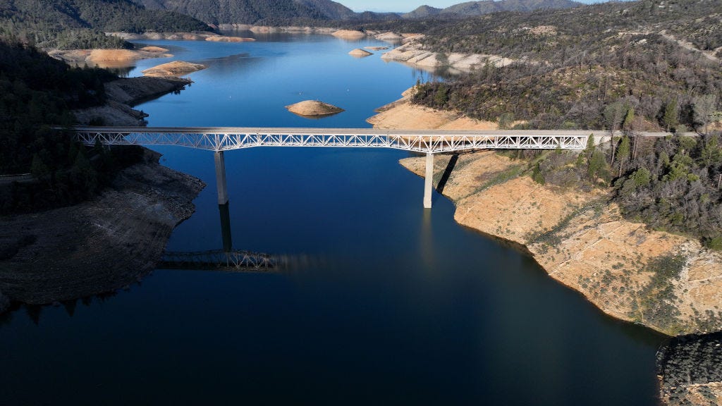 Recent storms lift half of California out of drought