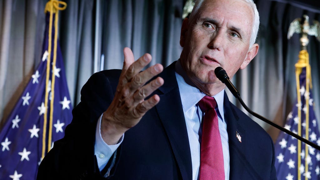 Mike Pence lashes out at Donald Trump