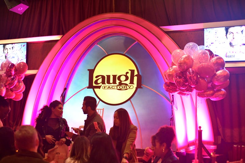 Guests attend the Party Down comedy event at The Laugh Factory on February 16, 2023 in West Hollywood, California. 