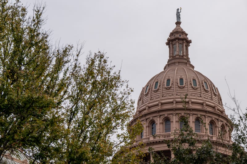 The exterior of the Texas State Capitol in Austin, Texas.