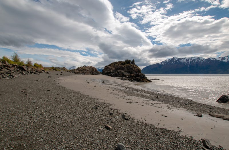tidal mud flat