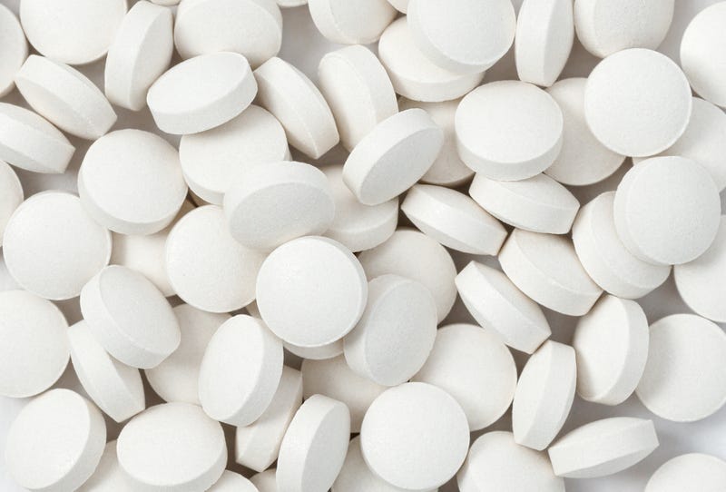 A pile of pills. 