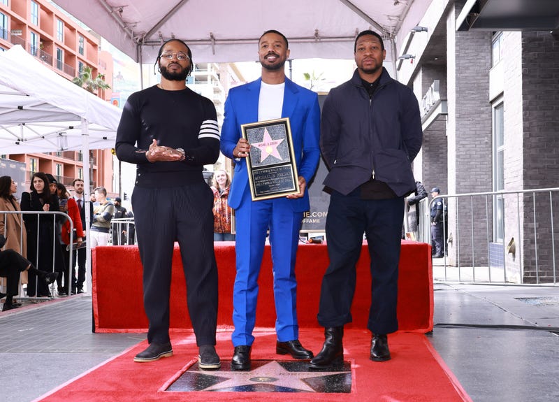Actor Michael B. Jordan honored with star on Walk of Fame