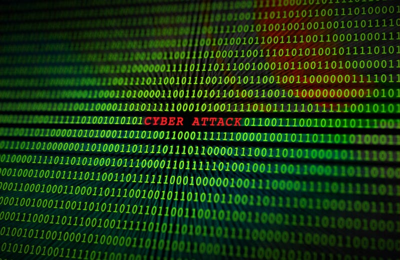 Ransomware stock photo.