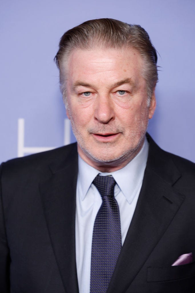  Alec Baldwin attends The Roundabout Gala 2023 at The Ziegfeld Ballroom on March 06, 2023 in New York City. (Photo by John Lamparski/Getty Images)